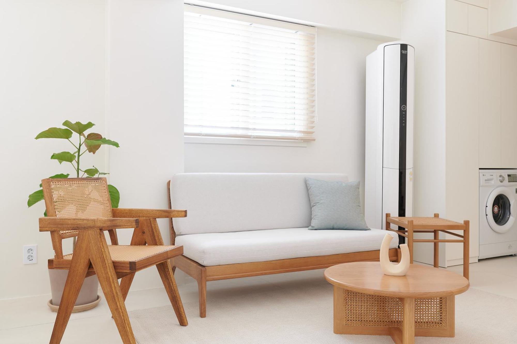 White Linen House Apartment Seoul Bilik gambar